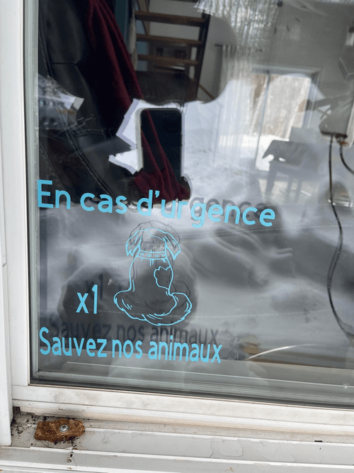 Collant sauvez nos animaux