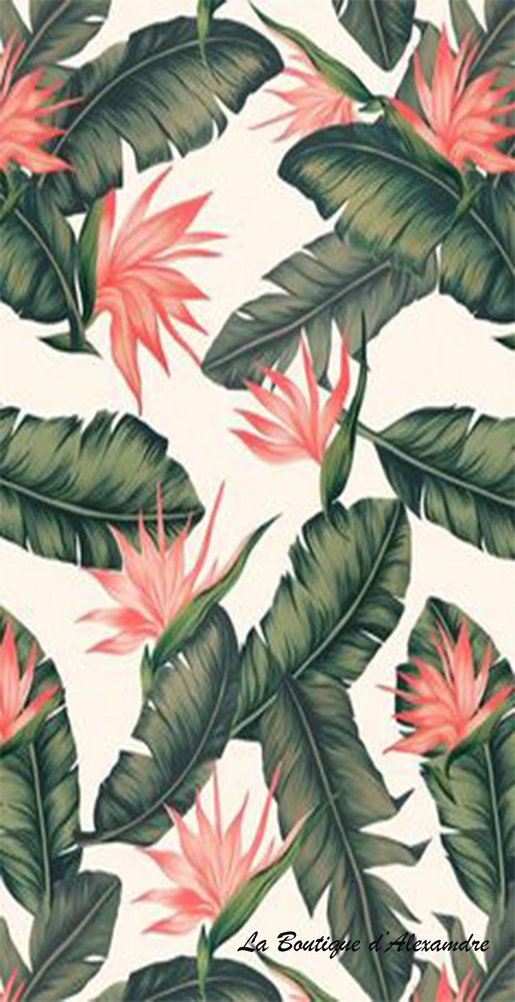 Mélange de feuille rose/vert