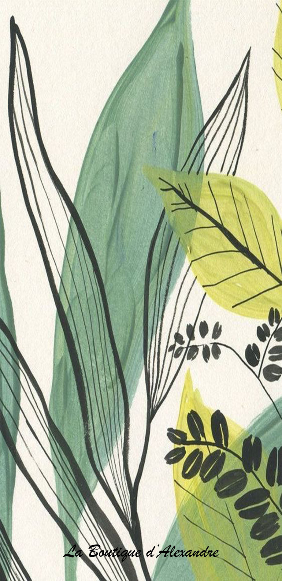 Mélange de feuilles