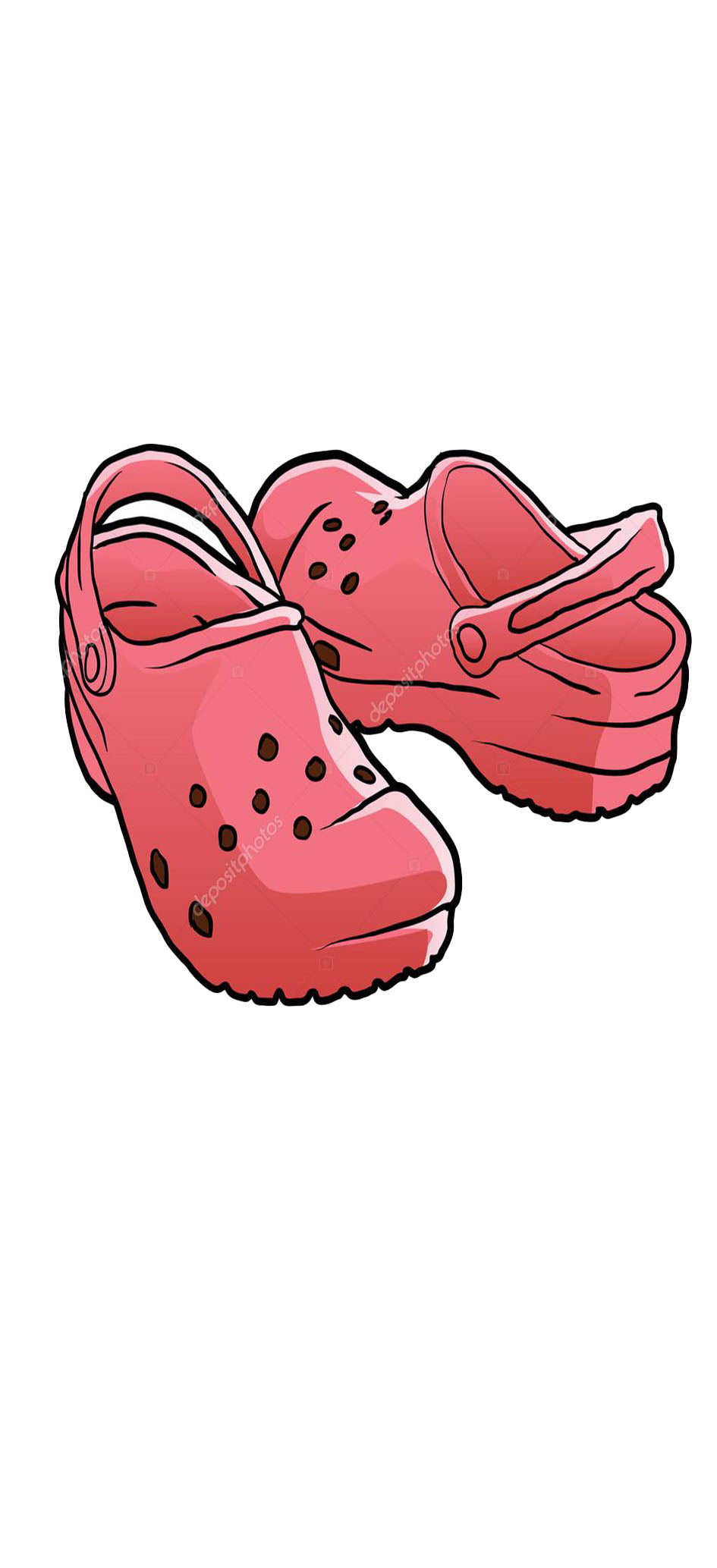 Crocs Rouge