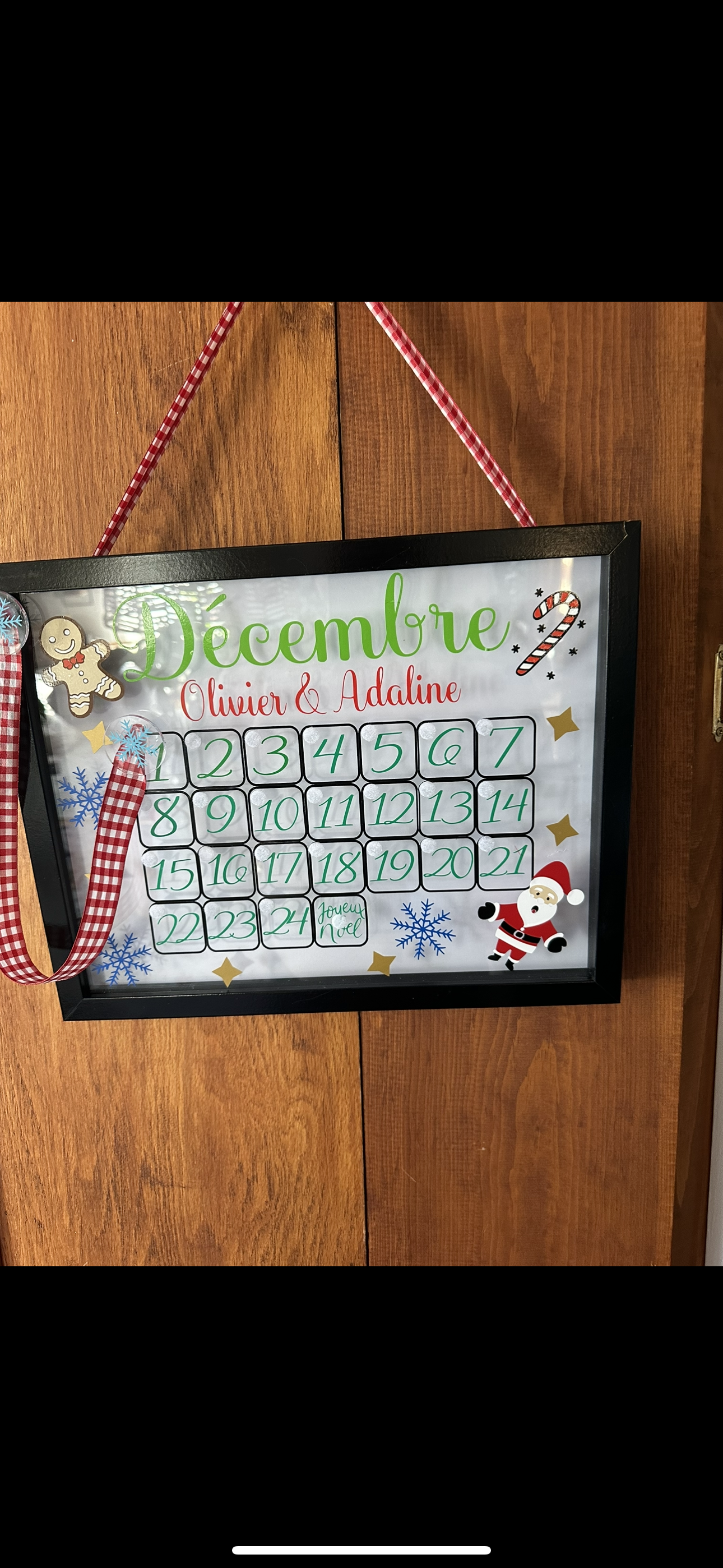 Calendrier de noël