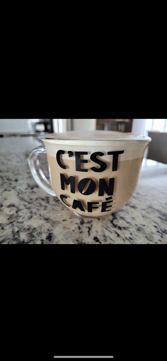 Tasse transparente