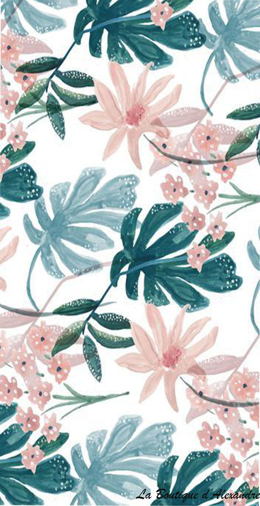 Mixe feuille turquoise