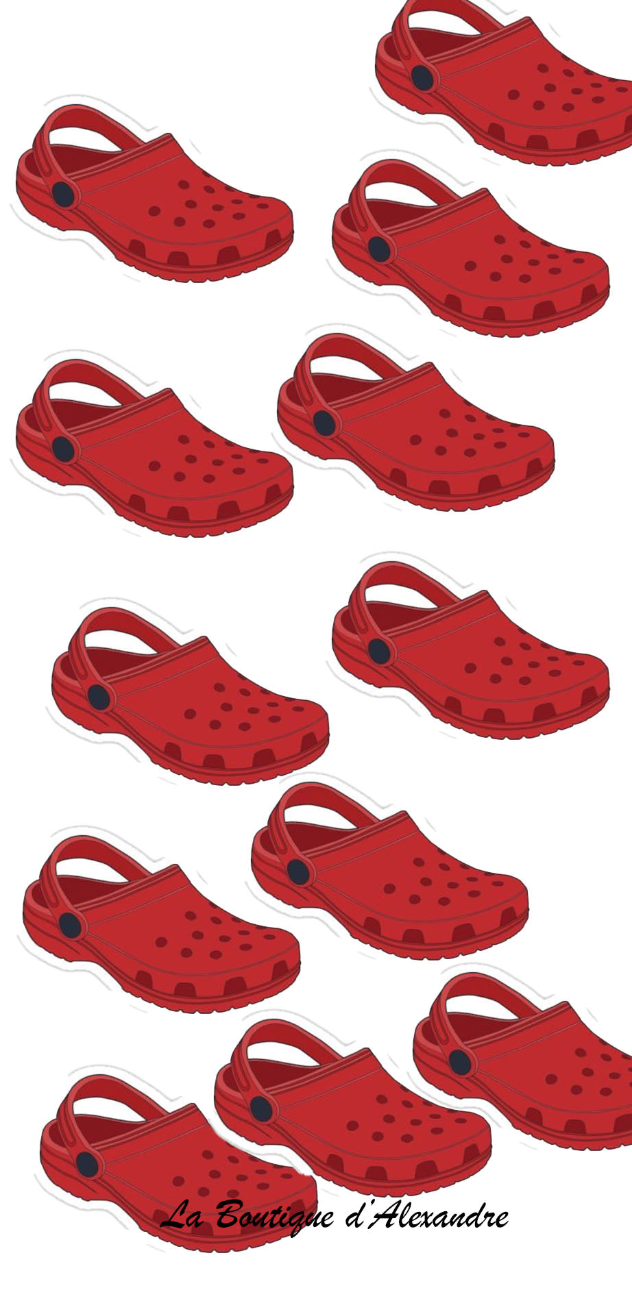 Crocs Rouge