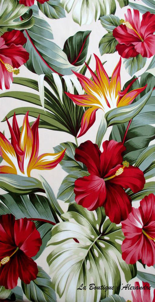 Mélange de fleurs rouge/vert