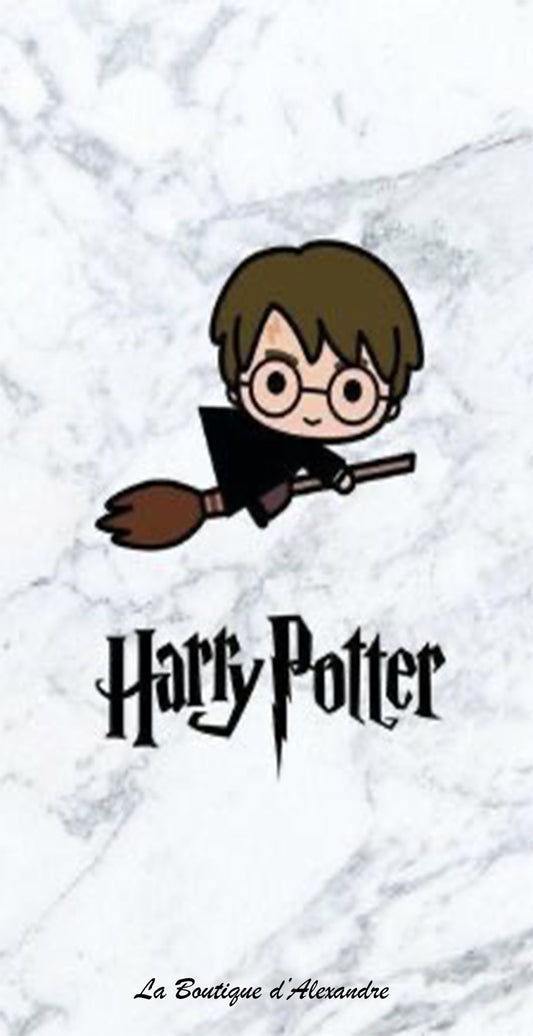 Harry Potter sur fond blanc