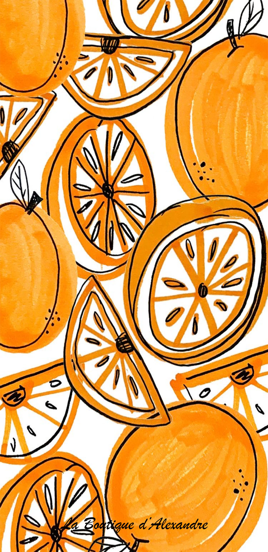 Mélange d'oranges